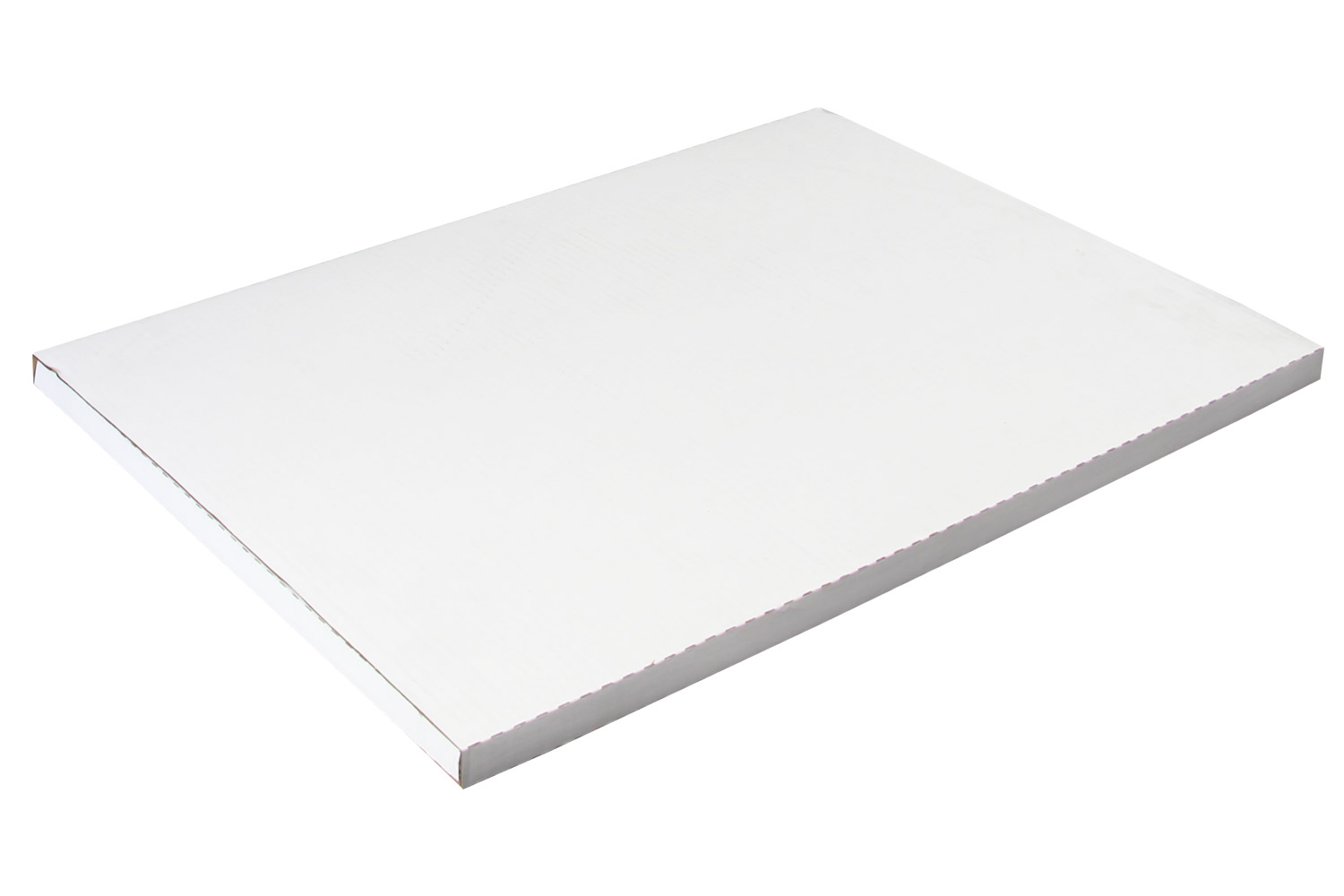 Kalenderverpackung, Qual. 1.30, weiß, DIN A2 | 605 x 427 x 15 mm (L x B x H) Innenmaß | VE = 25 Stk.