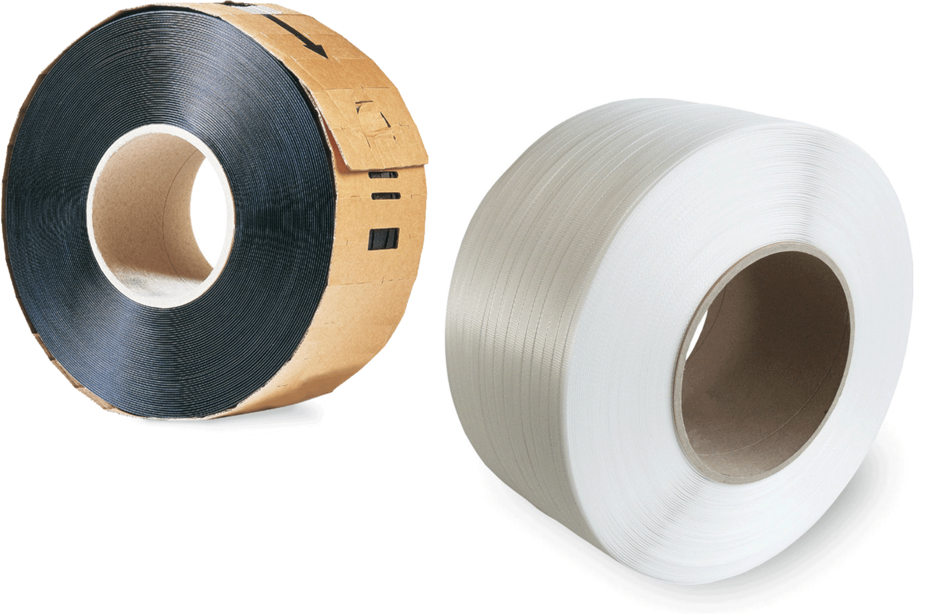 PP-Maschinenumreifungsband, schwarz | 12 mm x 2200 lfm., Stärke: 0,73 mm |